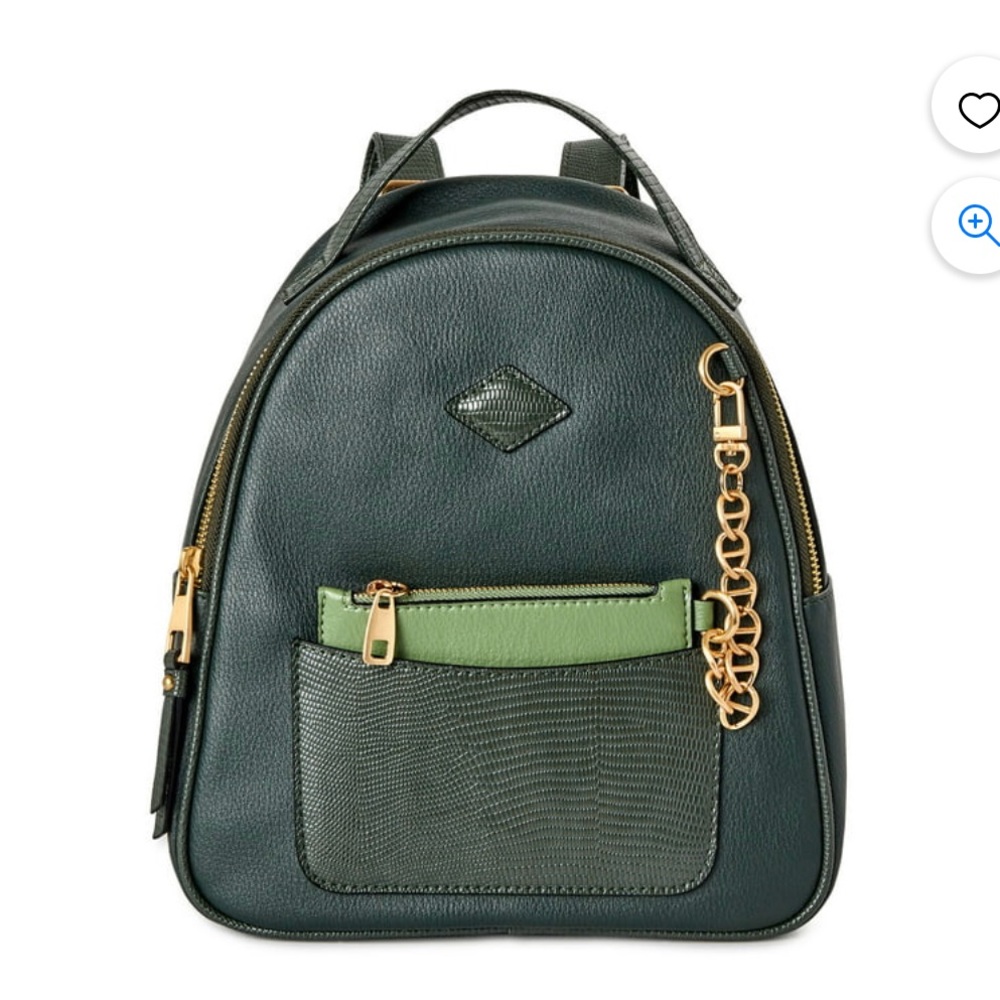Time and Tru Time and Tru Women's Ruby Backpack, Dark Aloe